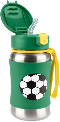 Skip Hop Spark Style Sportsflaske Fotball, Grønn