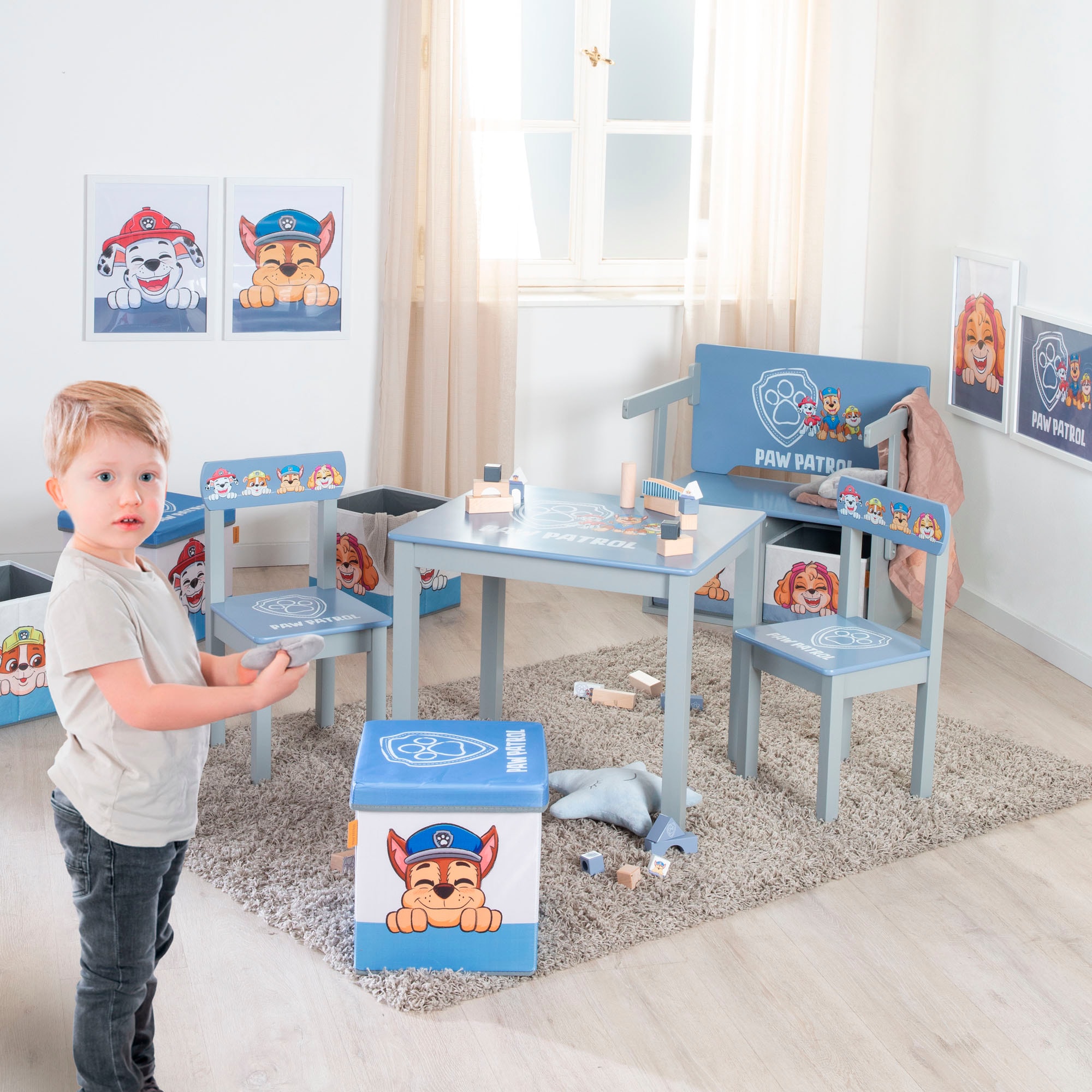 roba® Kindersitzgruppe »Paw Patrol« Set,  mit Tisch und Stuhl
