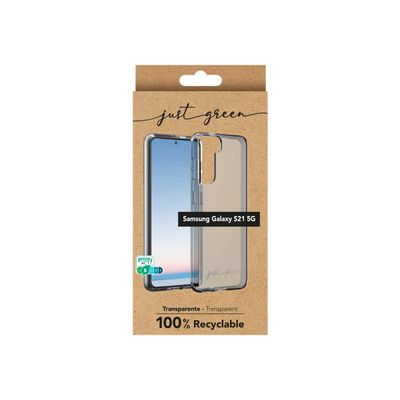 Just Green - coque de protection pour Samsung S21- transparent
