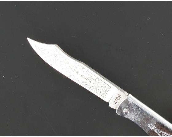 Douk Douk 160 Inox - Manche Acier Chromé Couteau de poche Le Thiers par Cognet Douk Douk