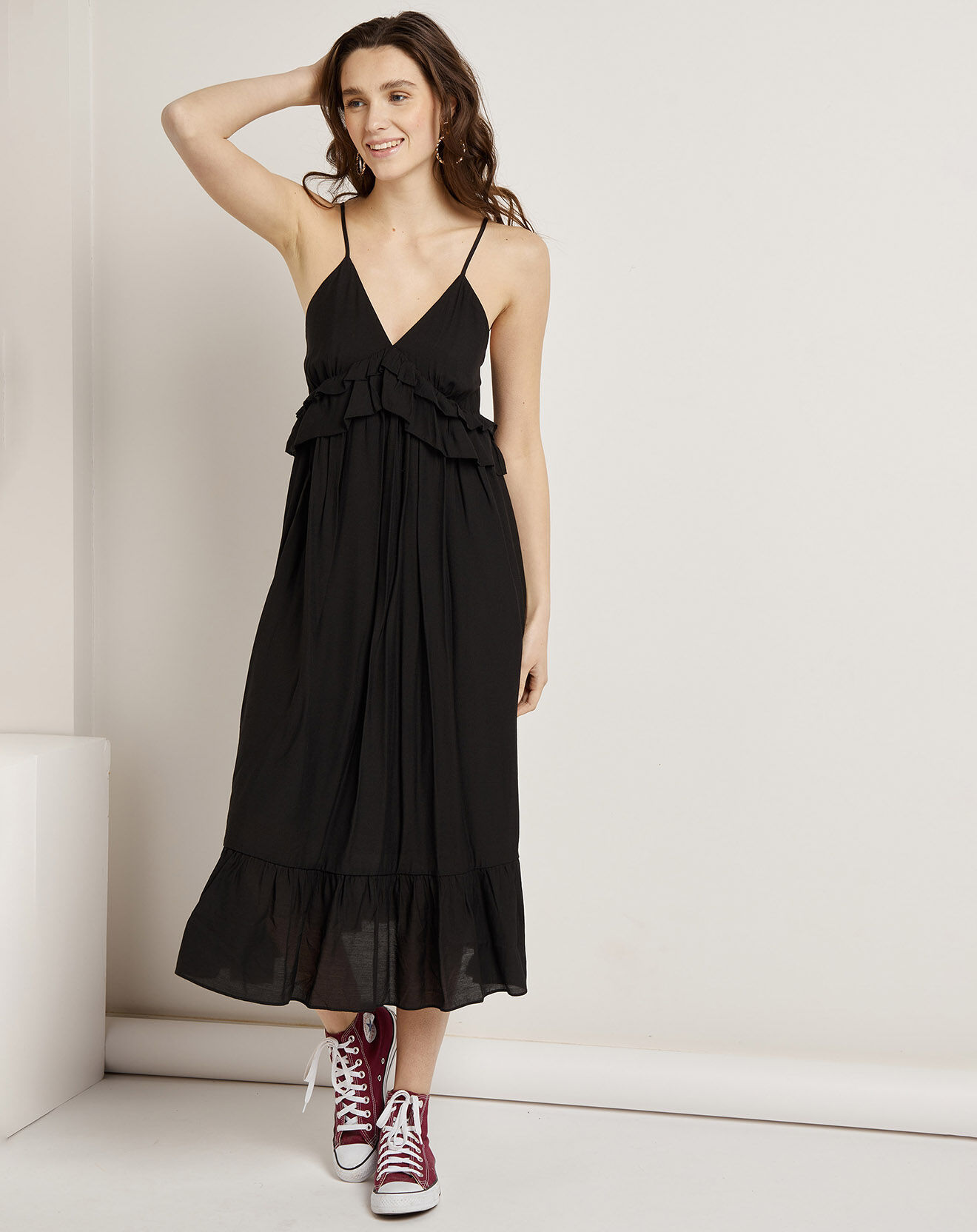 See u Soon Robe Victoire noire