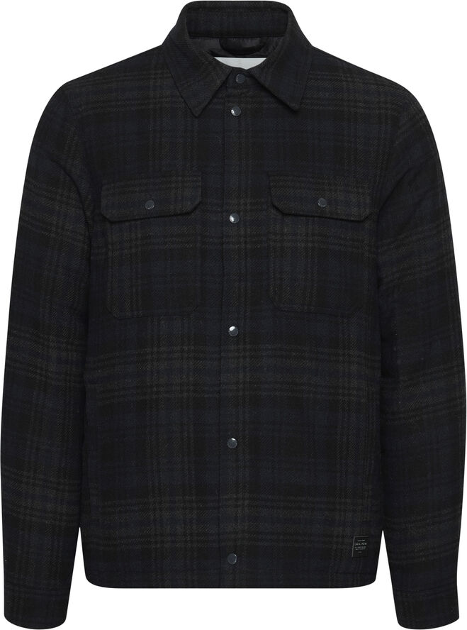 Casual Friday CFORTIZ wool mix jacket Dark navy
