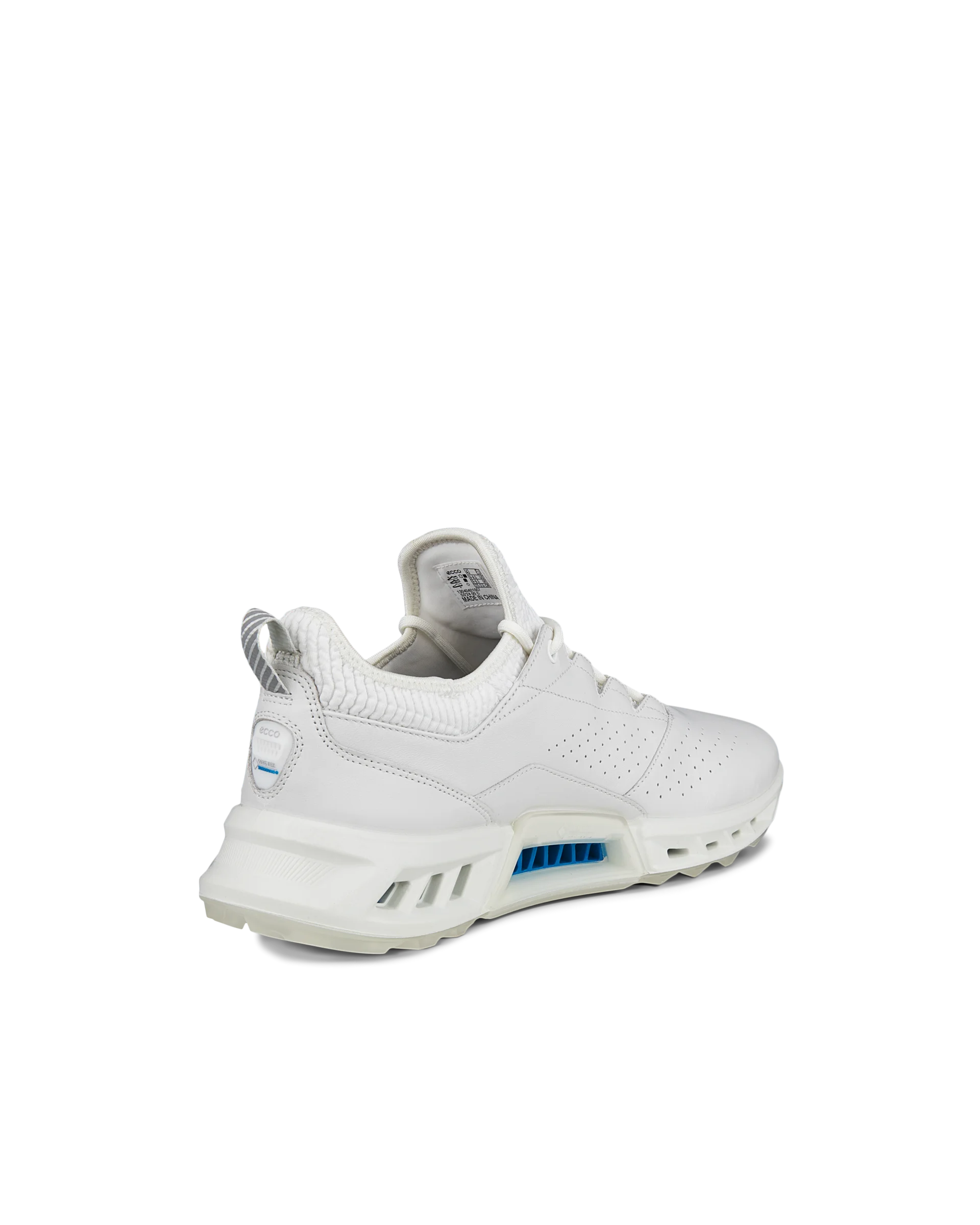 ECCO M GOLF BIOM C4 Herren Golfschuh aus Leder mit Gore-Tex Weiß