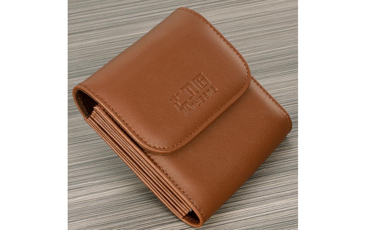 Objektivfiltertasche BraunTasche für fünf Rundfilter