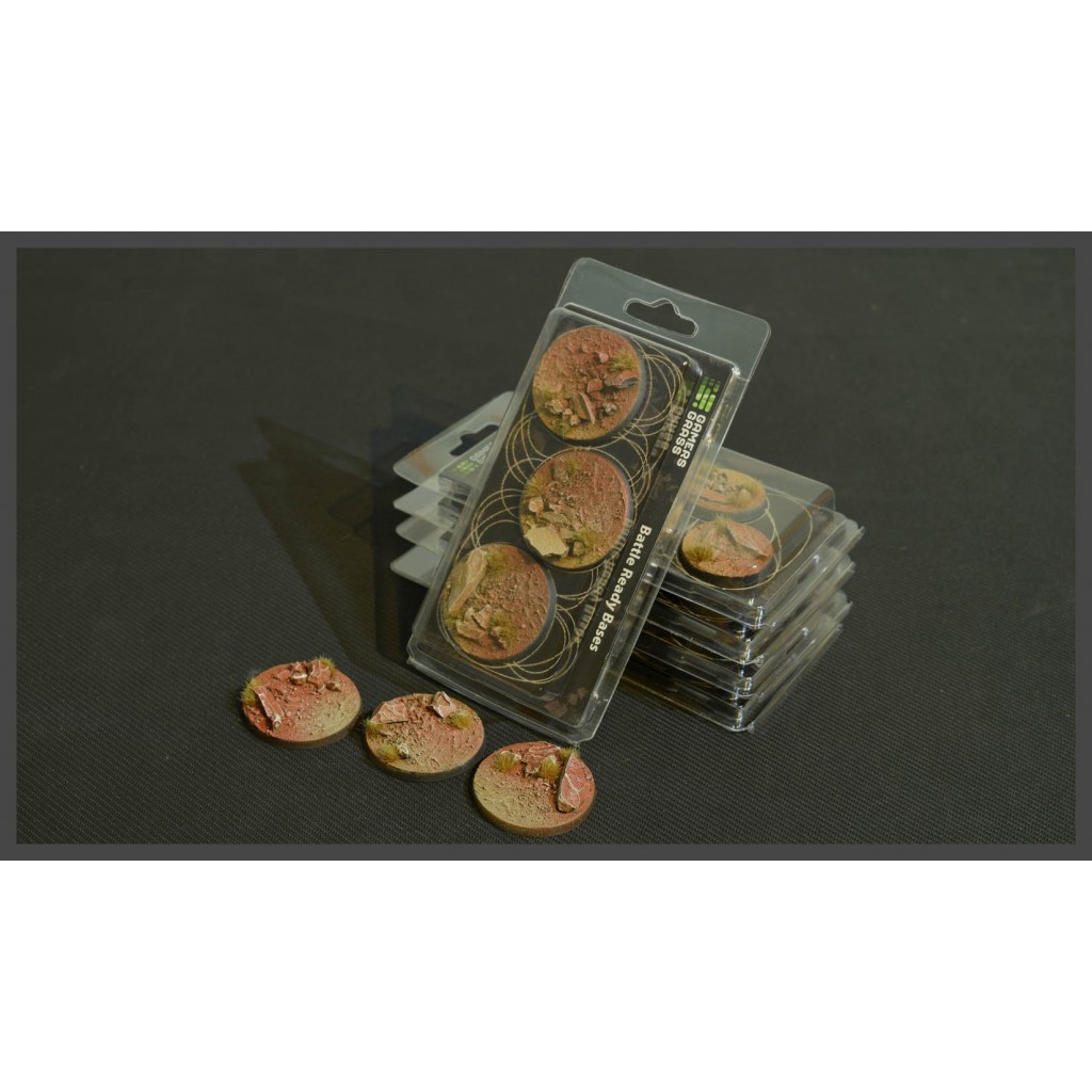 Badlands Bases, Round 50mm (x3)