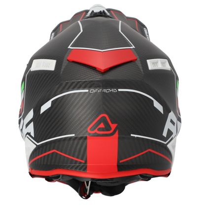 Casque cross Acerbis STEEL CARBON ECE 2206 2023 - Rouge