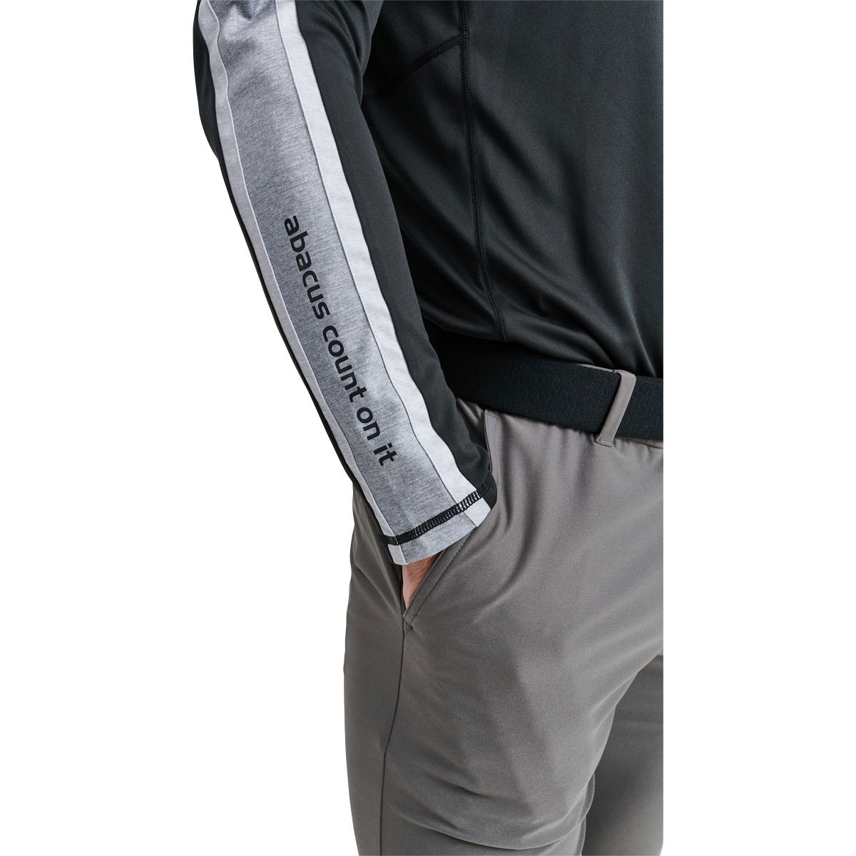 Abacus Tenby 1/2 Zip Golf Trøje Herre