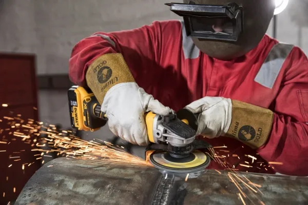 DeWALT XR DCG405P2 - Vinkelkværn - ledningfri - 125 mm - 2 batterier - 18 V