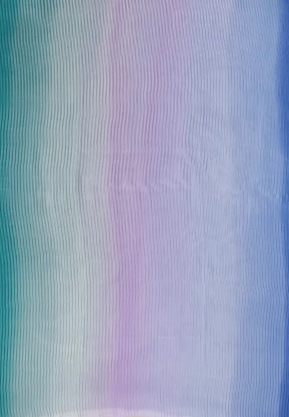 Plissée Longschal - multicolor