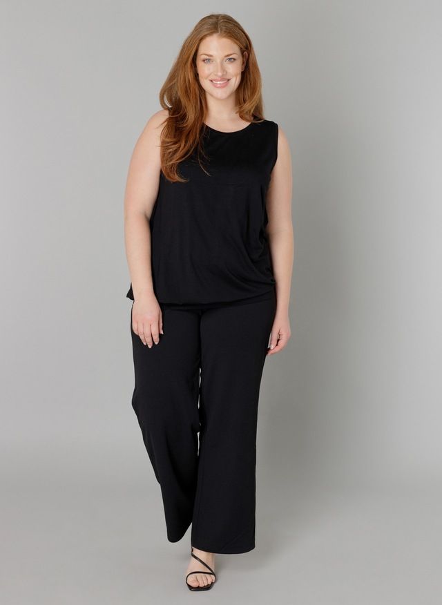 Base Level Curvy Longtop »Yasmina« Formgebendes Bündchen am Saum