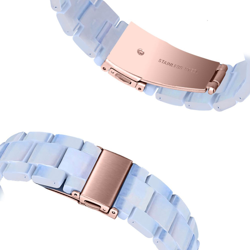 Samsung Galaxy Watch 3 (45mm) Sense Resin Armband (Gelenkumfang: 145-200mm) - Hellblau