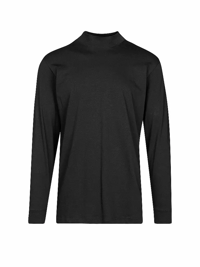 RAGMAN Rollkragenshirt schwarz