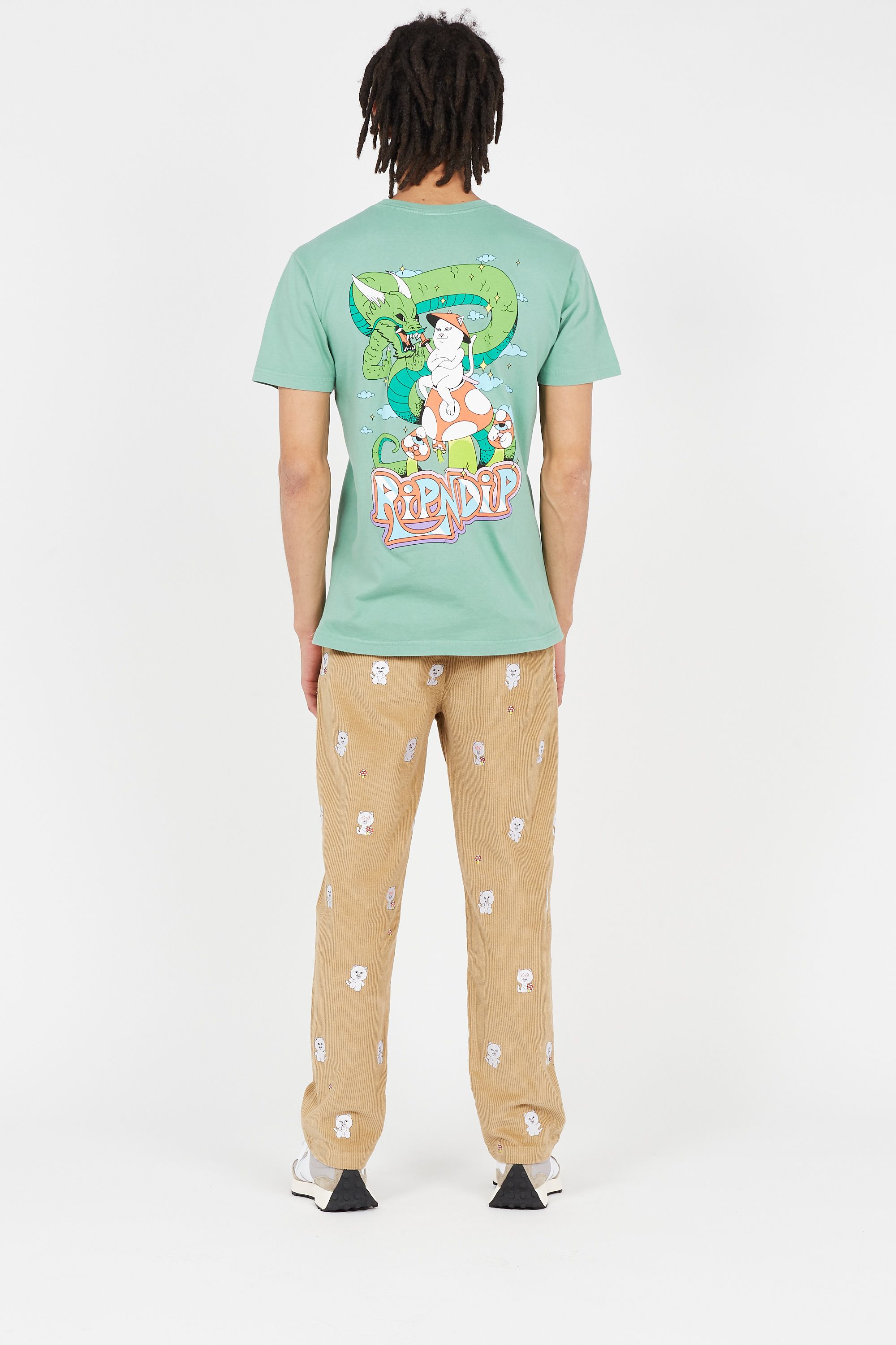 RIPNDIP Pantalon HELLO NERMY Marron