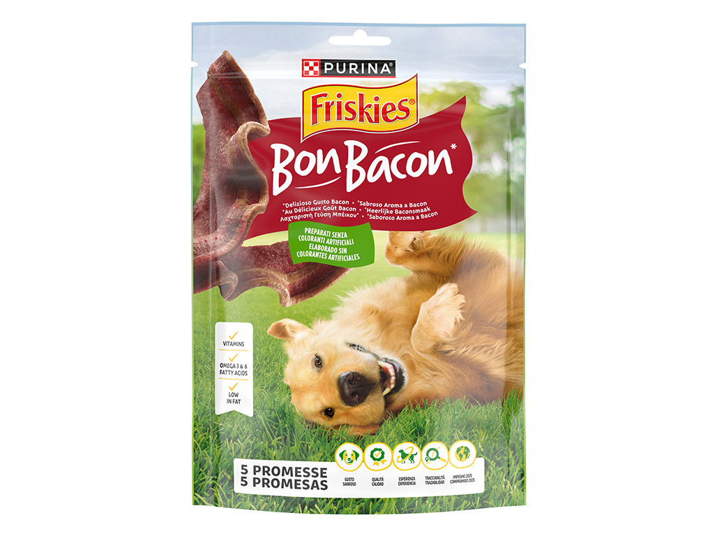SNACKS PARA CÃO FRISKIES BONBACON 120G