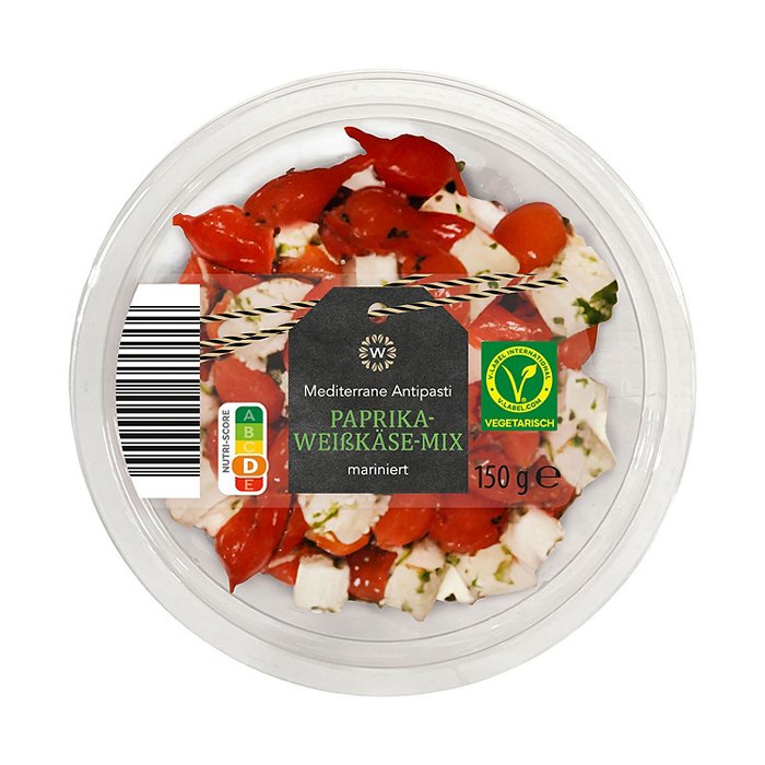 WONNEMEYER Antipasti 150 g, Paprika-Käse
