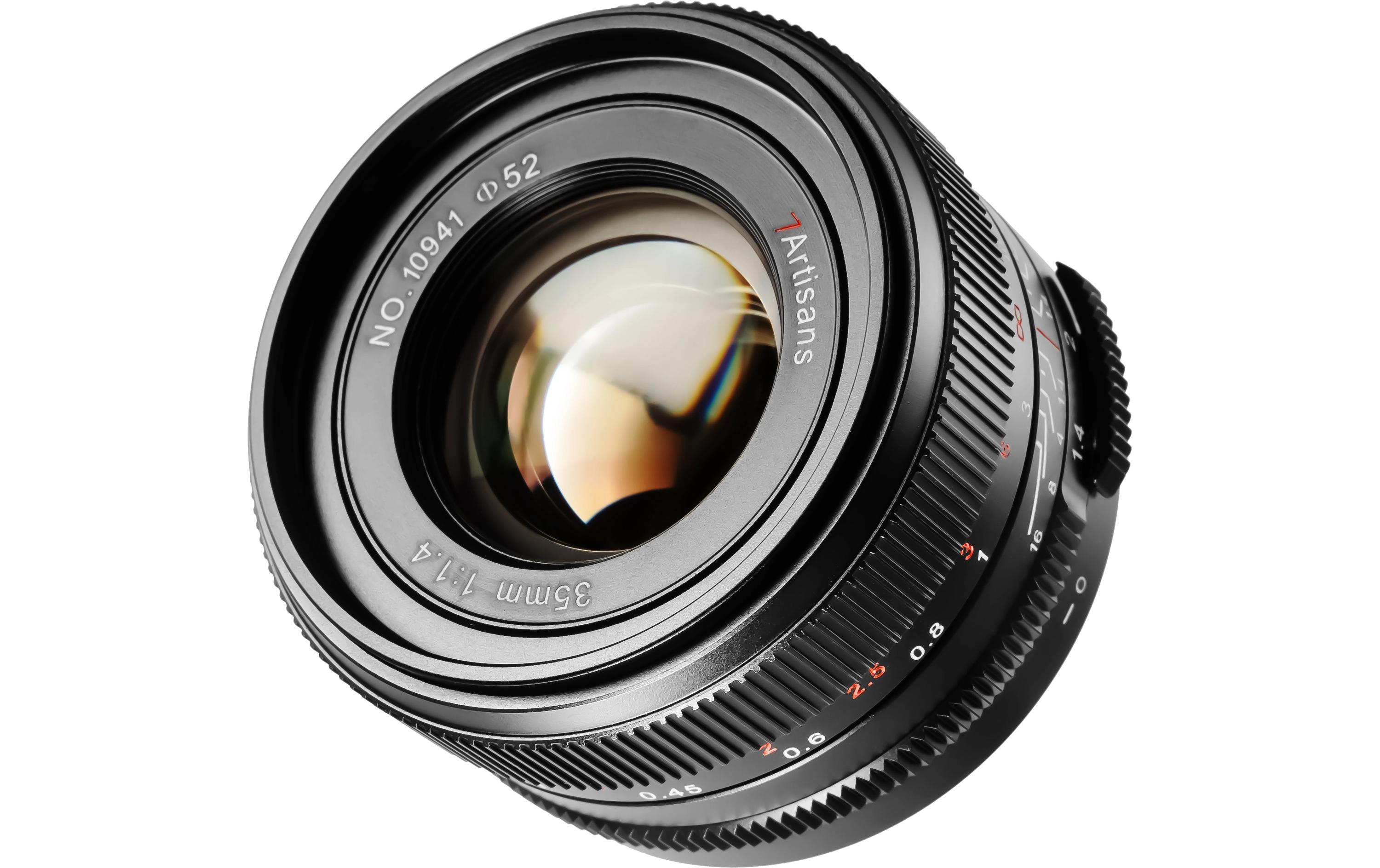 Festbrennweite 35mm F/1.4 Mark III FF Schwarz – L-Mount<br>Unauffälliges Rundum-Objektiv für den täglichen Gebrauch