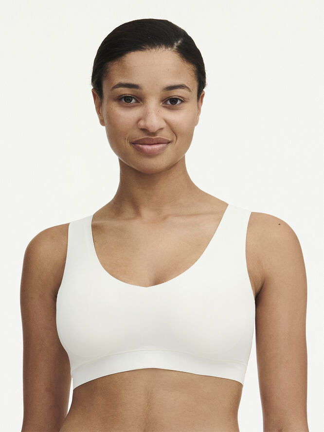 Chantelle UW BRA WF PADDED V NECK Sand