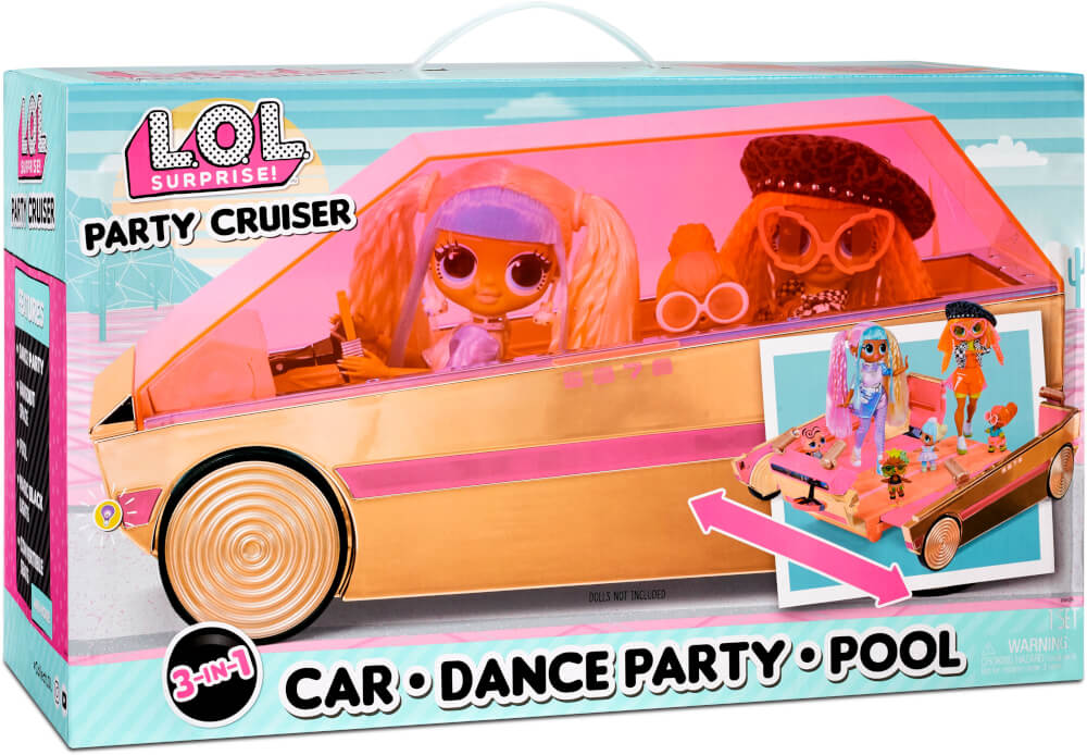 L.O.L. Surprise 3-in-1 Party Cruiser