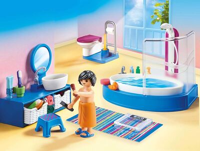 Playmobil 70211 Dollhouse Baderom Med Badekar
