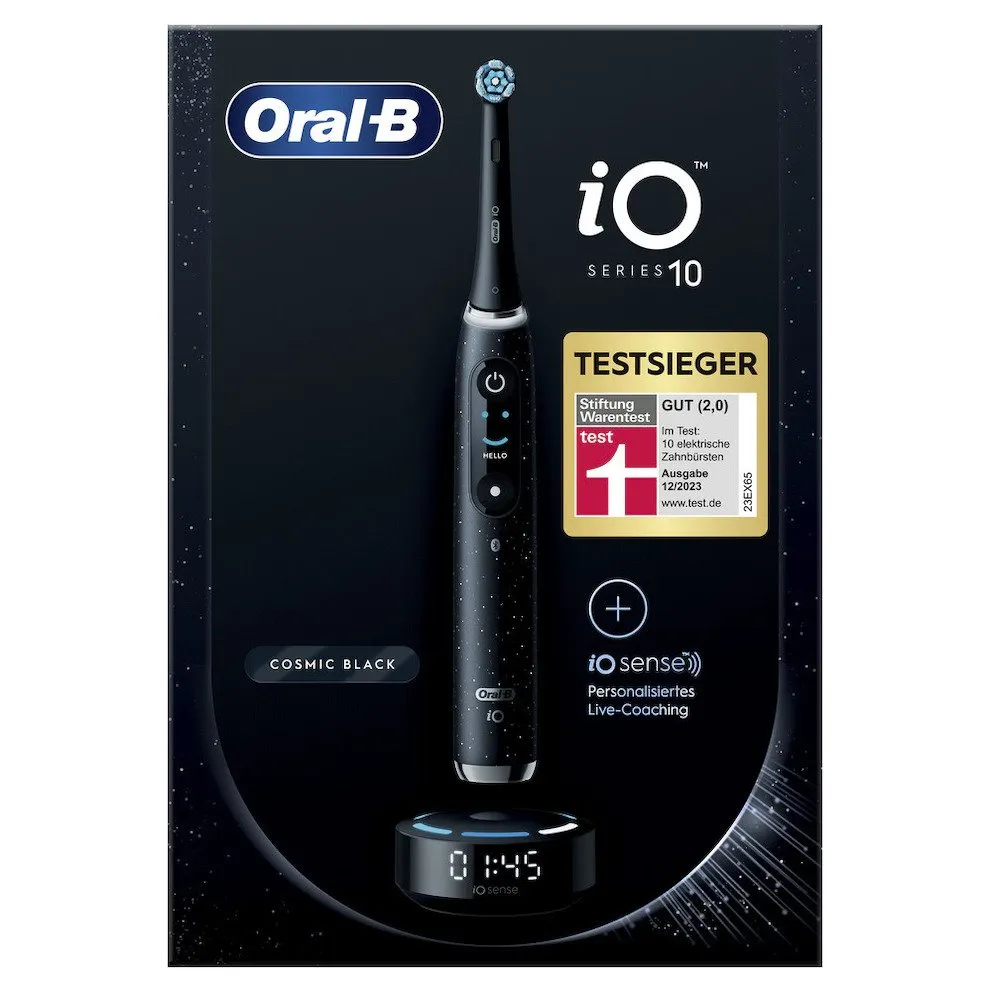 Oral-B iO Series 10 Elektrisk Tandbørste - Cosmic Sort