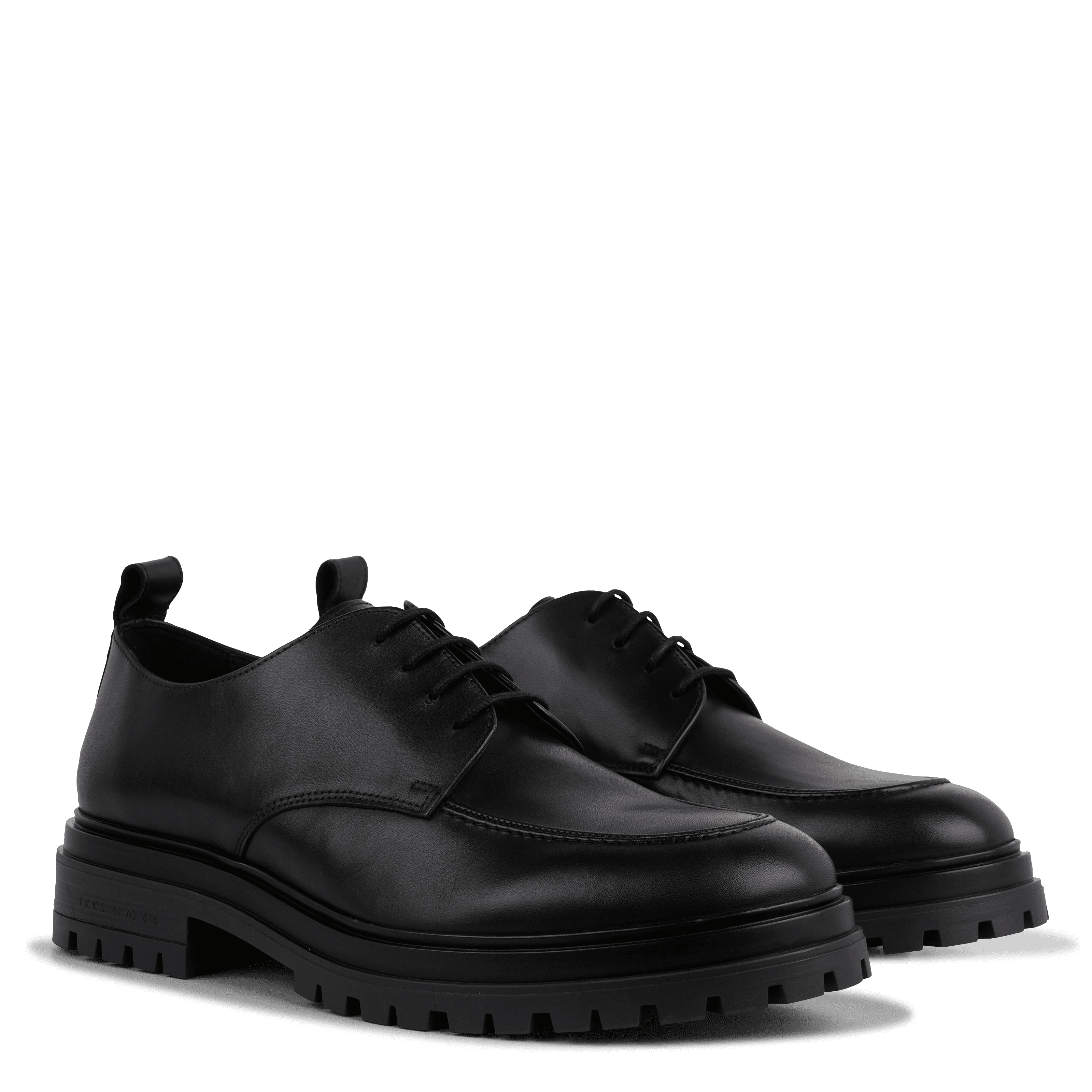 Derbies en cuir | Noir