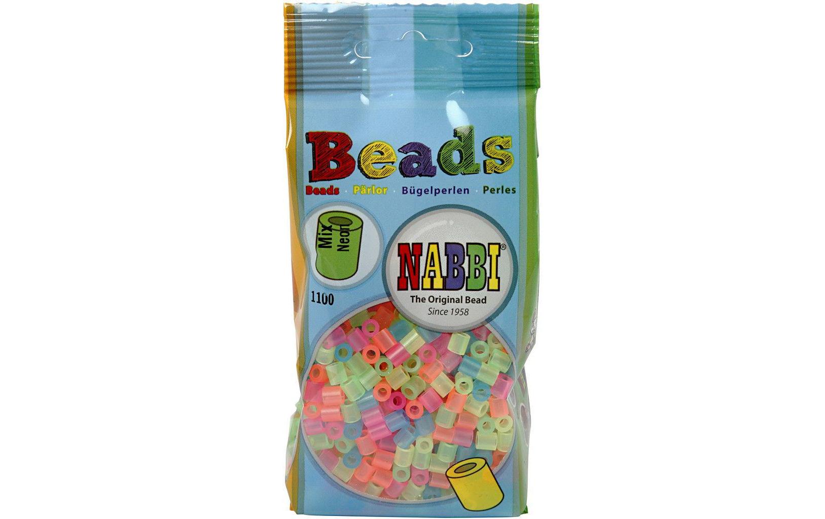 Bügelperlen Nabbi Medium NeonBügelperlen