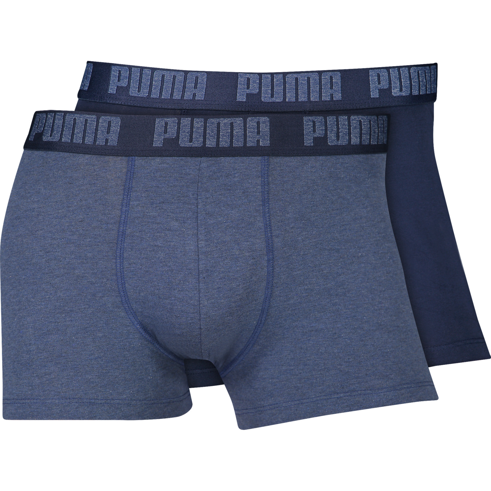 Puma Herren-Boxershorts Basic, 2 Stück XXL, mittelblau