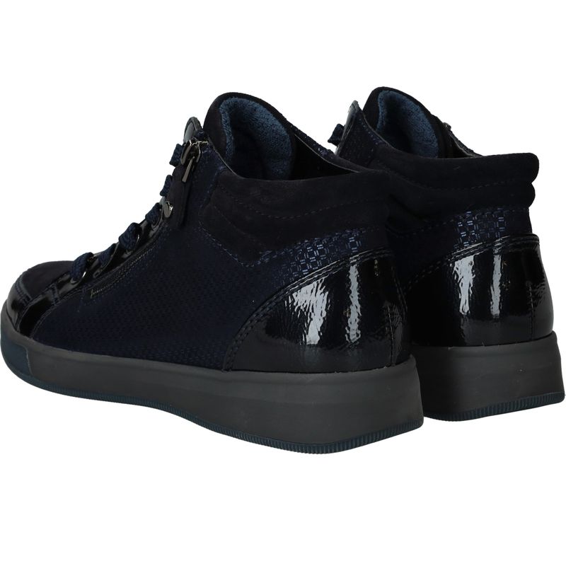 Ara OM-ST-HIGH-SOFT Veterschoenen Blauw Dames