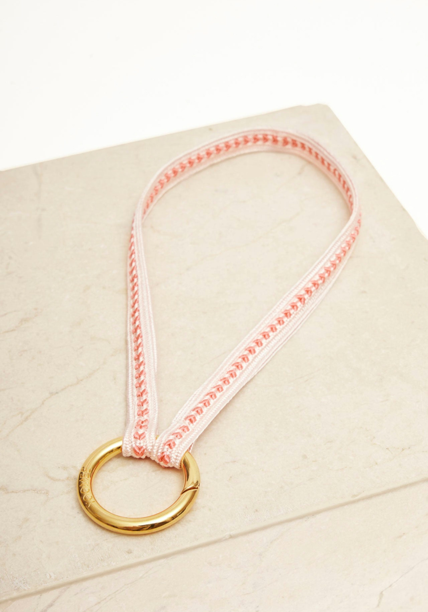 YOOMEE Mini-Schlüsselband Keychain Zahra Bisou Silver
