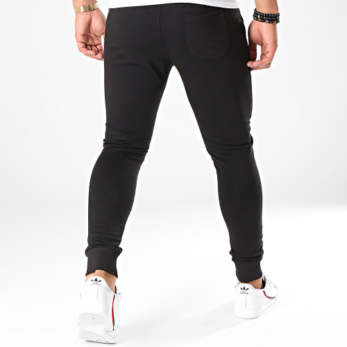 Pantalon Jogging Logo Noir Blanc
