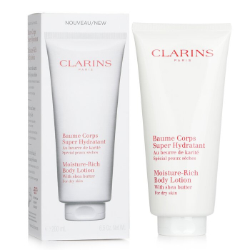 Clarins Clarins Loção com Manteiga de Karité Moisture Rich (Pele seca) 200ml/7oz