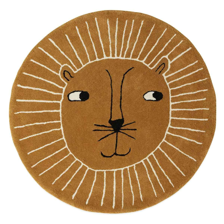 OYOY Lion Leeuw vloerkleed Ø95