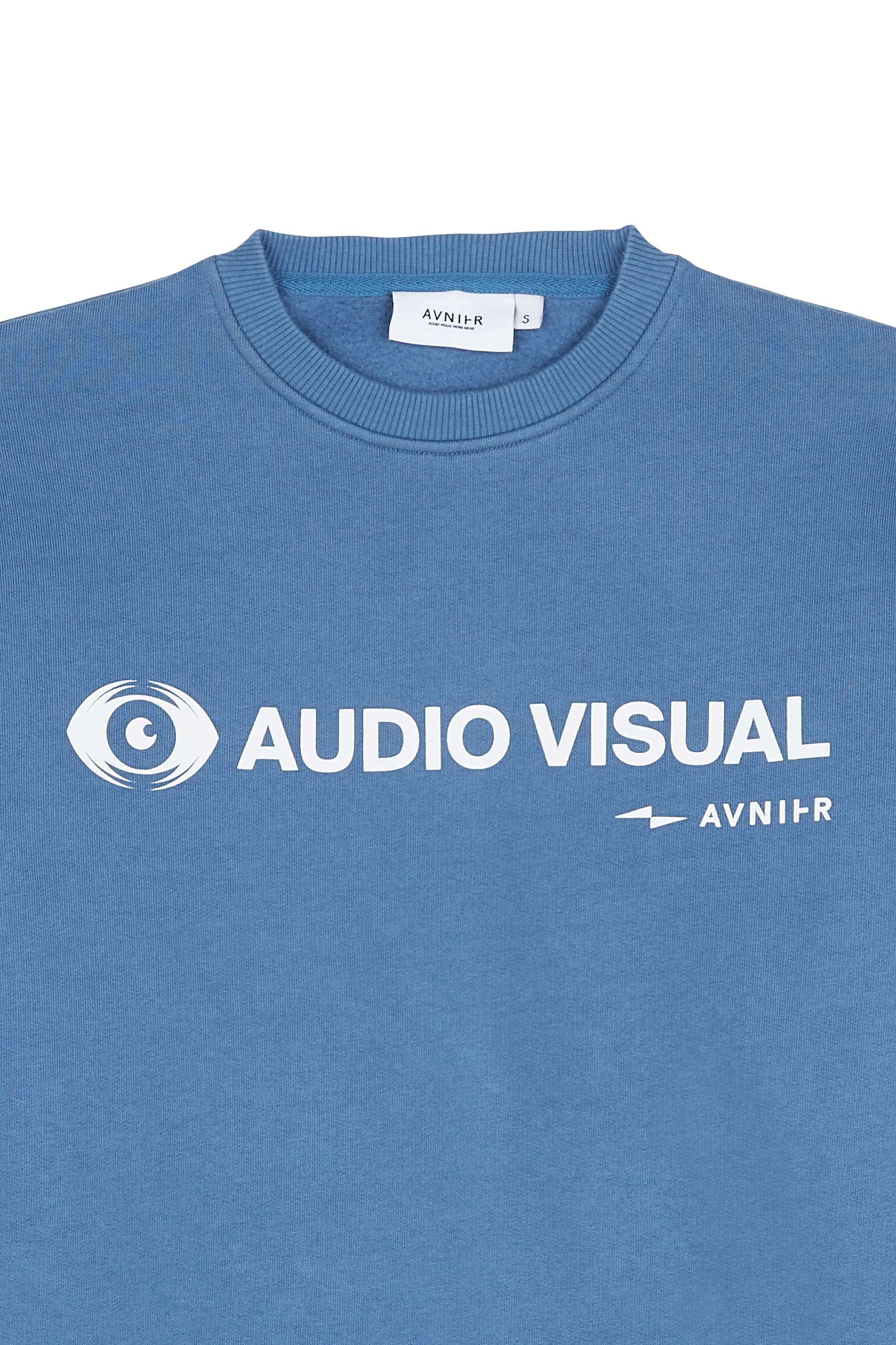 AVNIER Sweatshirt Crewneck Encore Blue Horizon Eyes Bleu