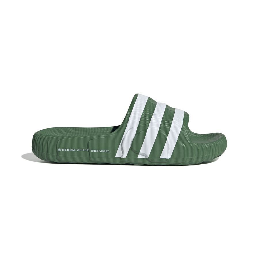 adidas Originals Claquettes adilette 22 - Vert/Blanc