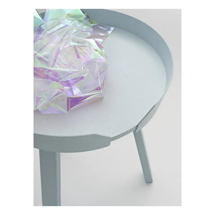 Muuto Table d'appoint Around coffee | Bleu Clair