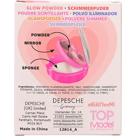 TOPModel highlighter pudder