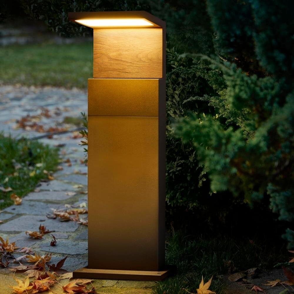 Manao LED-padverlichting in antraciet en natuurlijk licht, 13W, 700lm, IP65, 600mm