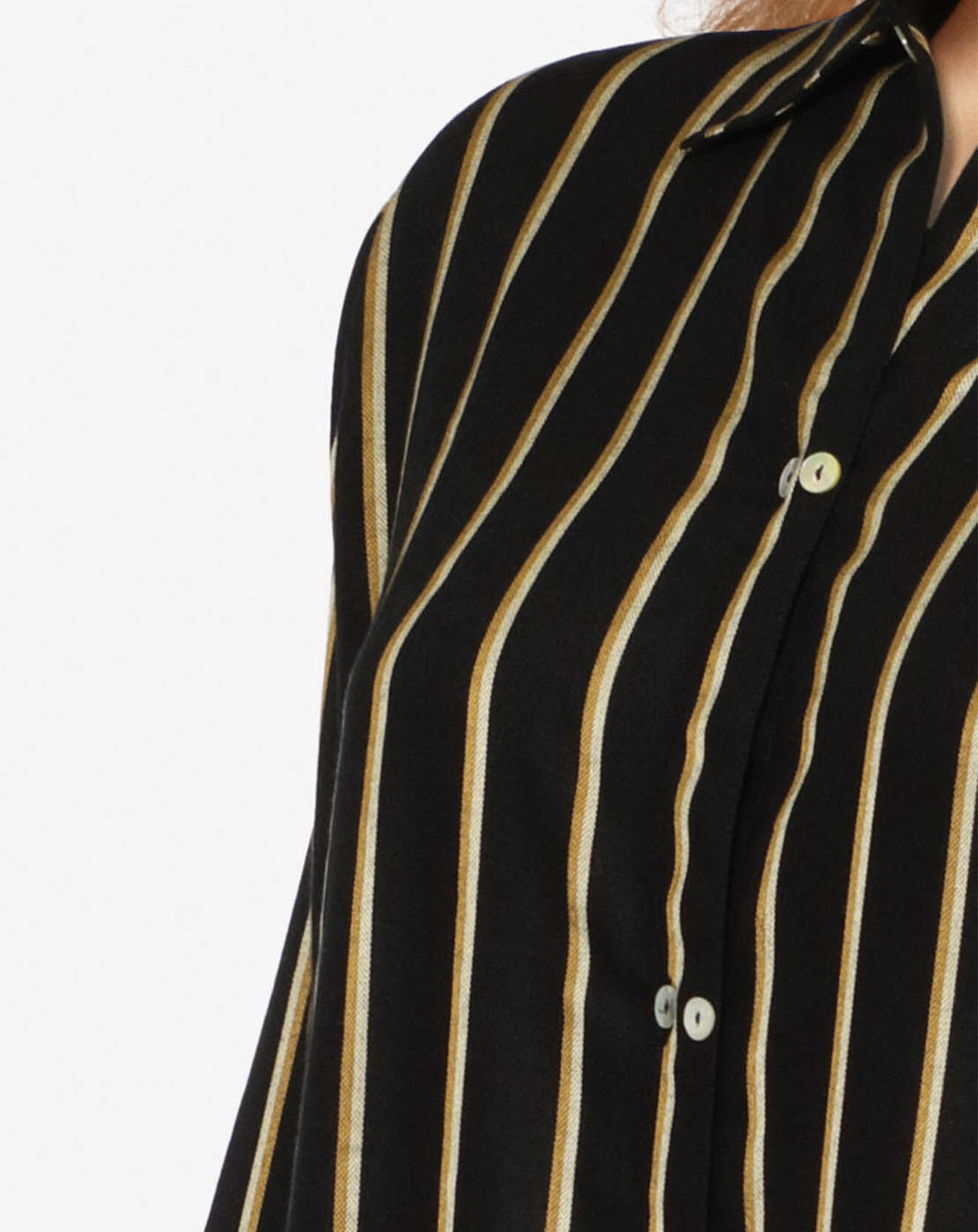 Femilet Chemise de nuit Graphic noir/doré