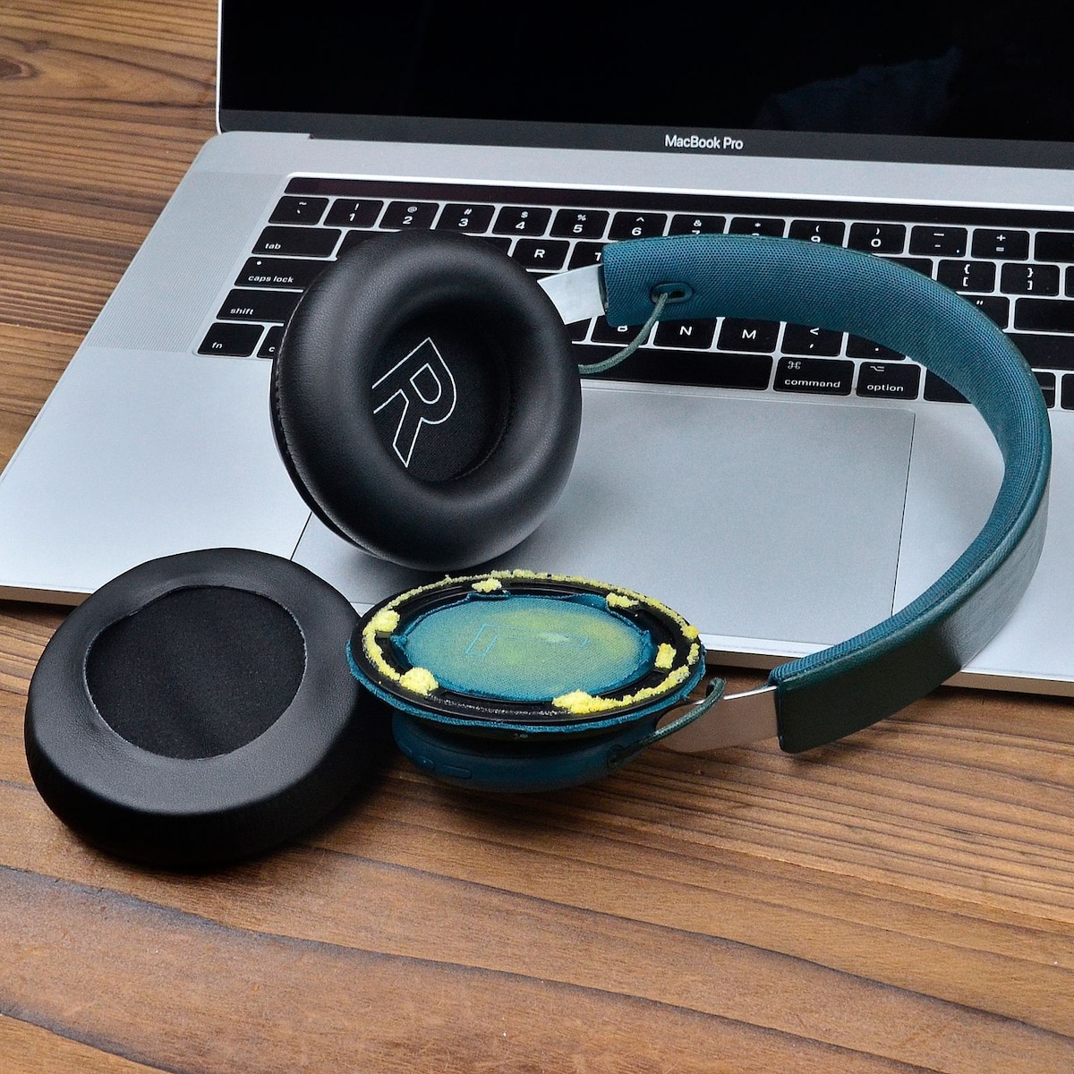 Øreputer for B&O hodetelefoner Sort