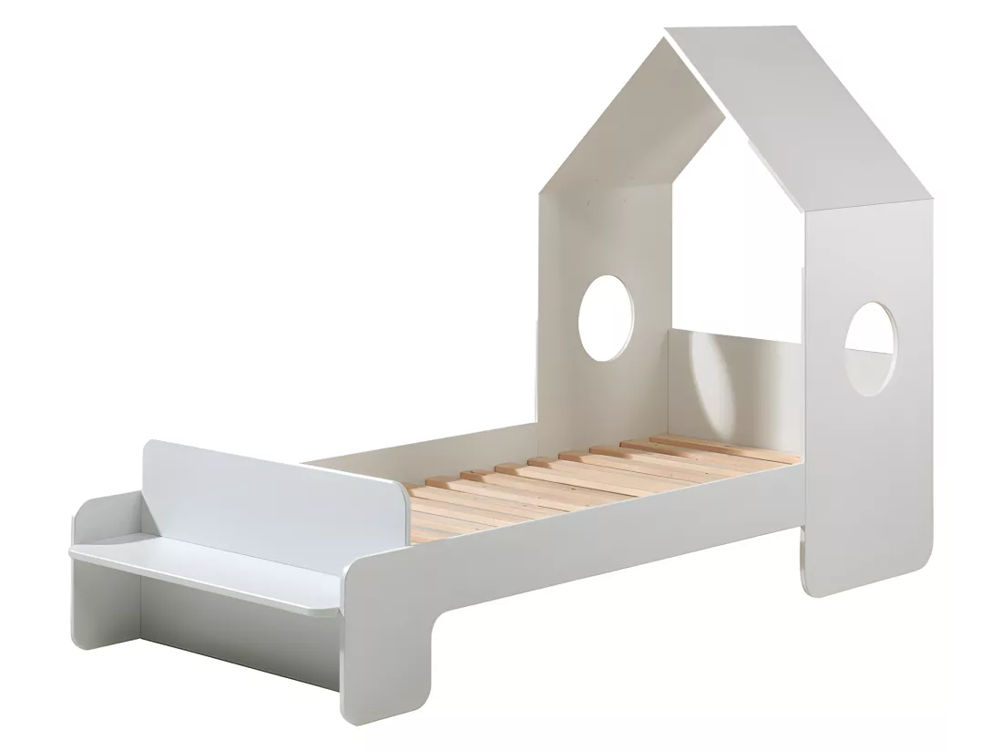 Pack - Lit Cabane Enfant & Armoire 