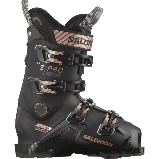 S/PRO HV 100  Pistenschuhe Damen Black/PinkgoldMet./Beluga