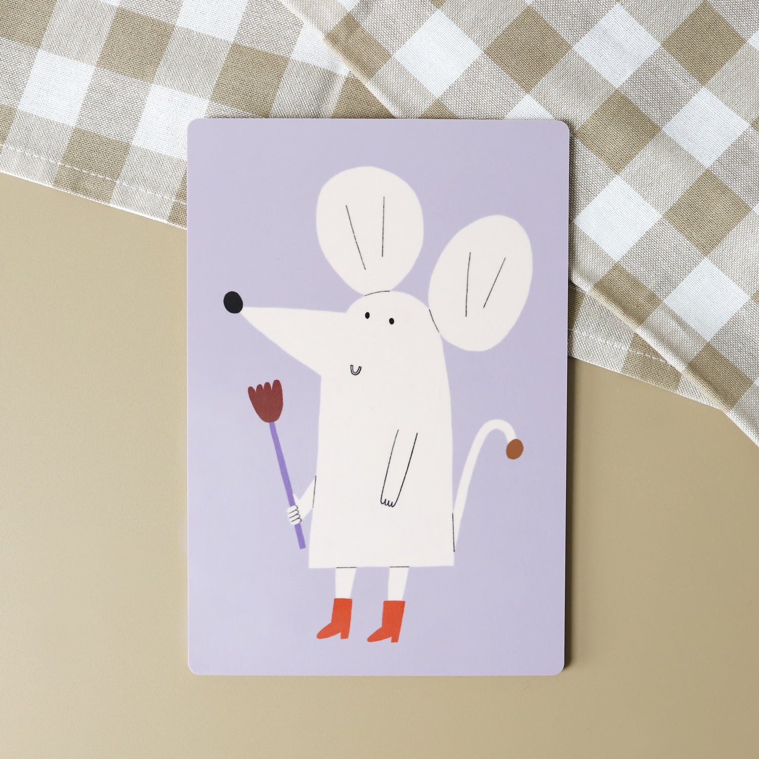 Frühstücksbrettchen „Gestiefelte Maus