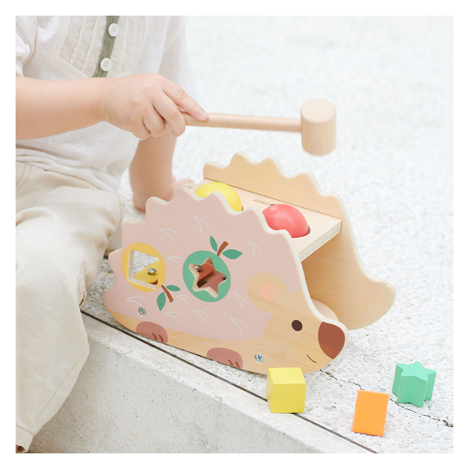 Classic World Houten Hamerbank Egel, 9dlg.