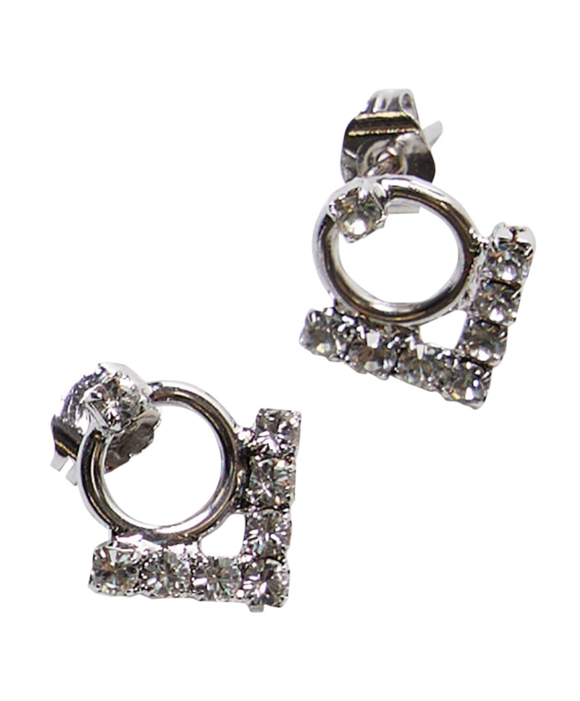 Abrazi Dames oorbellen zilver
