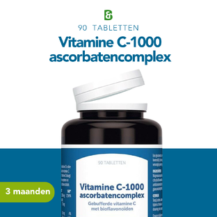 Bonusan Vitamine C-1000 Ascorbatencomplex Tabletten 3x90TB