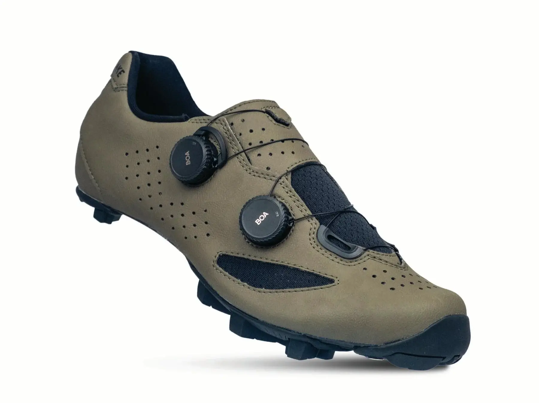 Lake MX239 Gravelschoenen Groen/Zwart Heren