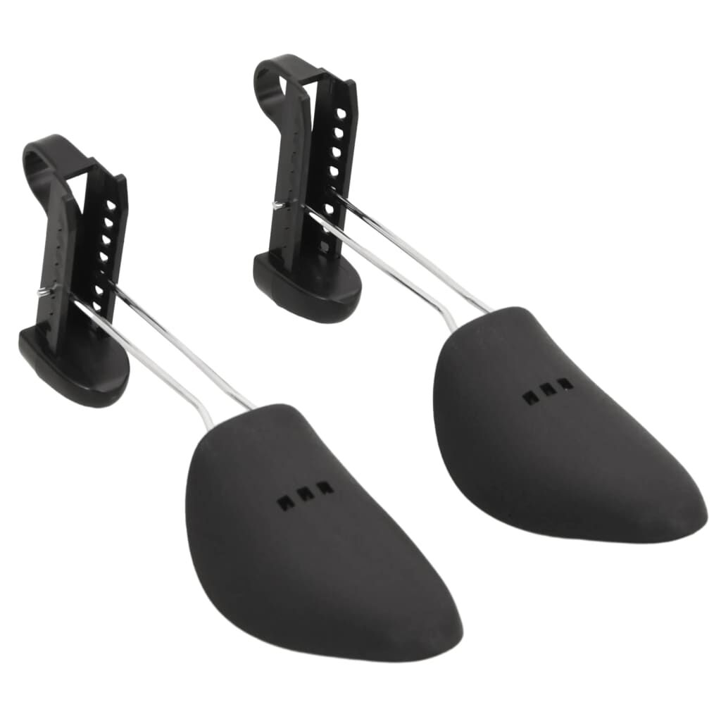 vidaXL Schoenspanners, 5 paar, zwart, EU 35-38, kunststof