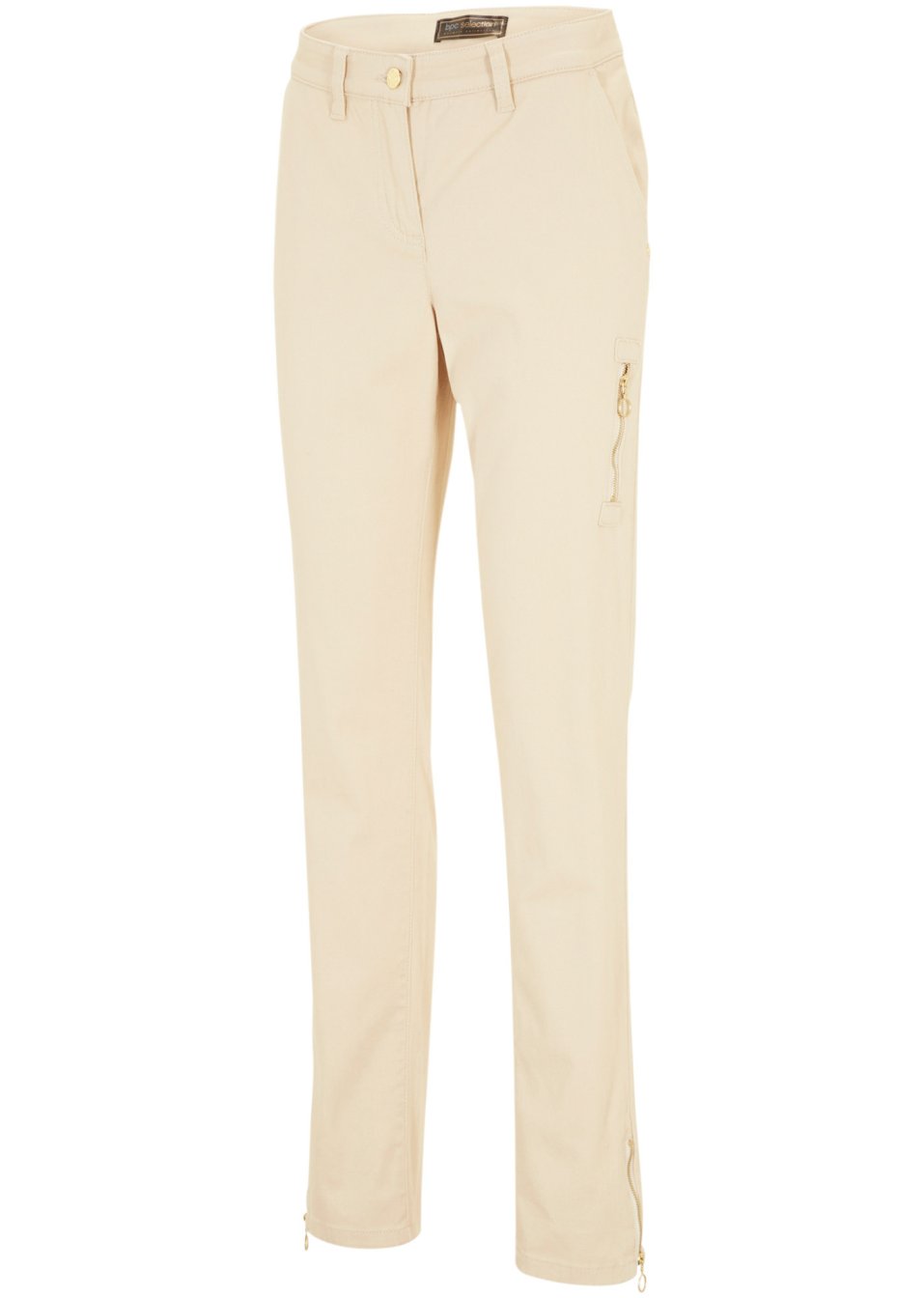 Pantalon extensible avec zips