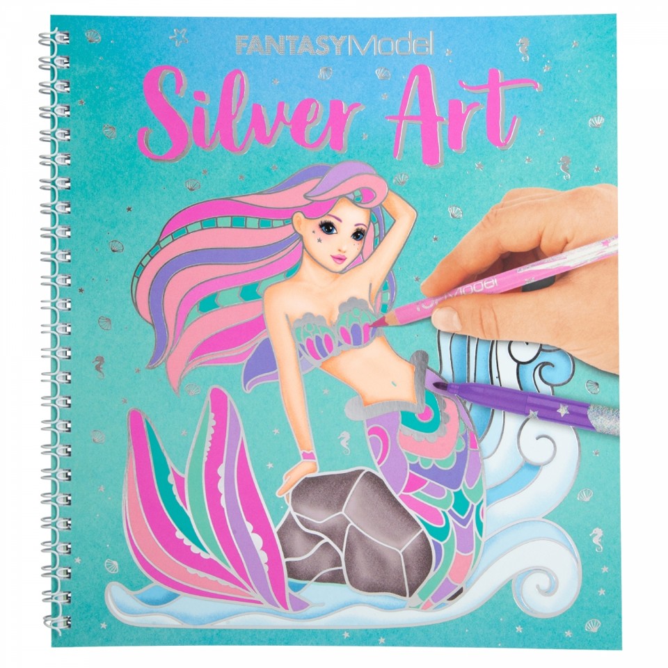 TOPModel - Fantasy Silver Art Design Bog