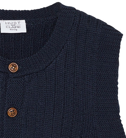 Hust and Claire Weste - Strick - Wolle - Edi - Mehr Navy